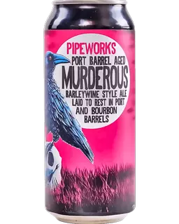 Port Barrel-Aged Murderous product label