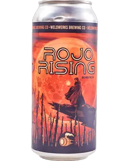 Rojo Rising product label