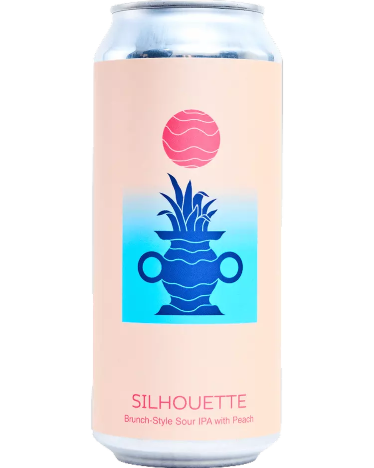 Peach Silhouette