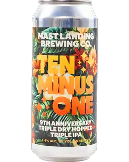 TEN MINUS ONE product label