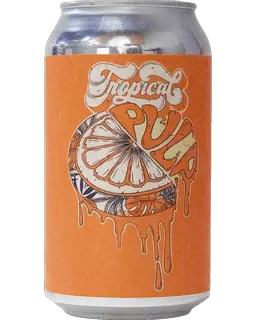 Tropical Pulp product label