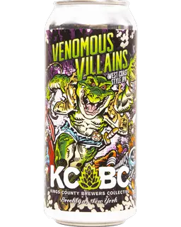 Venomous Villains product label
