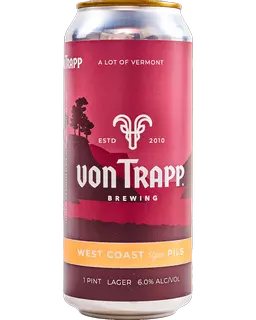 West Coast Pils product label