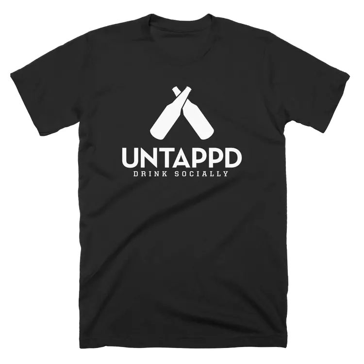 Untappd Logo Shirt (Black)