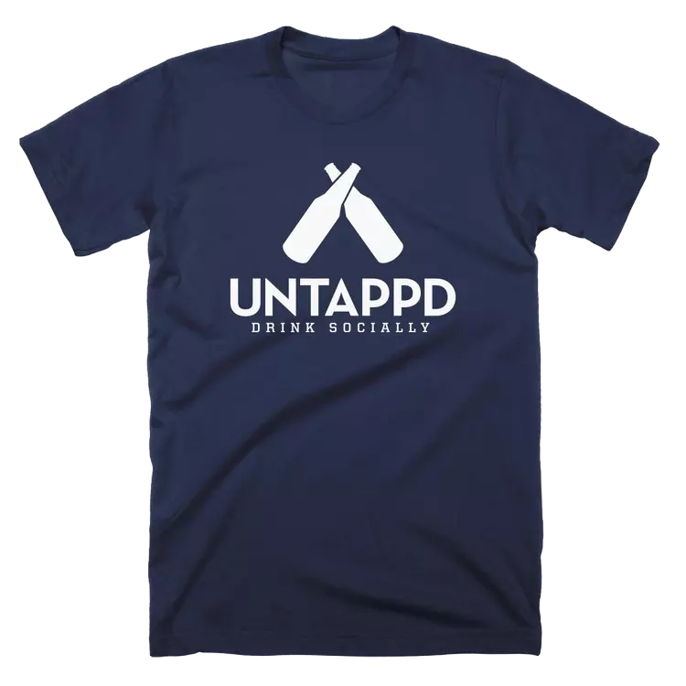 Untappd Logo Shirt (Navy)