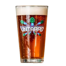 Untappd Retro Arcade Glass product label