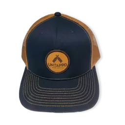 Untappd Leather Badge Hat product label