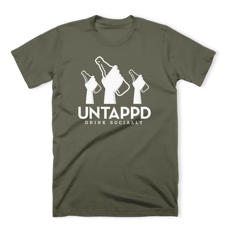 Untappd Loyalist Shirt (Army Green)