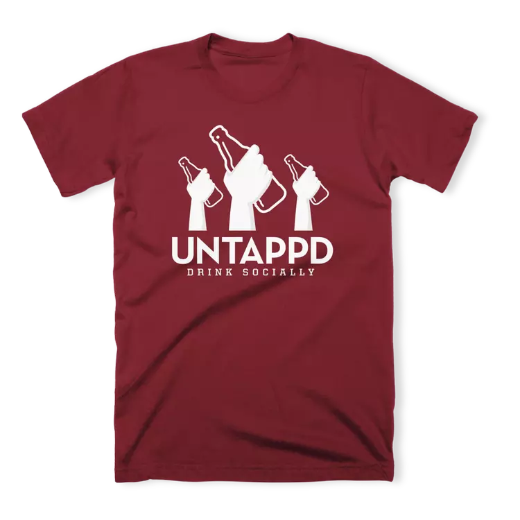 Untappd Loyalist Shirt (Cardinal)