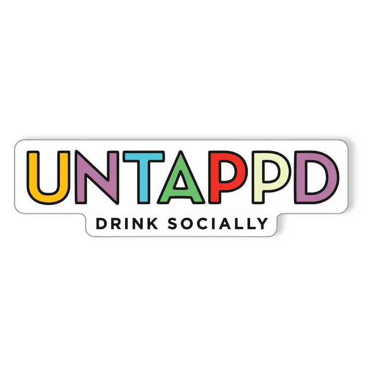Untappd Color Sticker