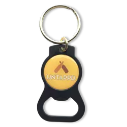 Untappd Bottle Opener Keychain product label