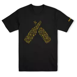 Untappd Anatomy Bottles Shirt product label
