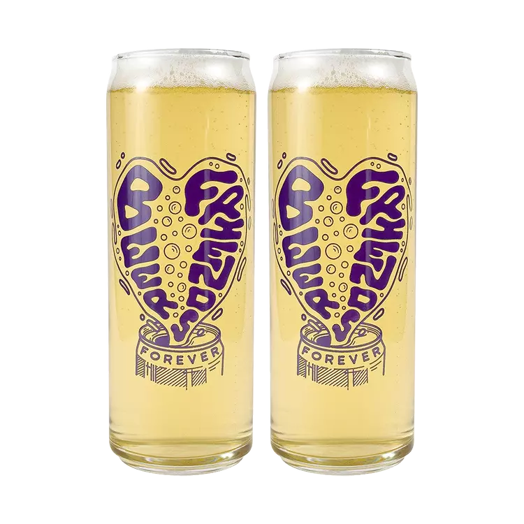 Untappd Beer Friends Forever Glass - Set of 2