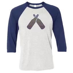 Untappd Bottles Baseball Tee product label