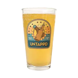 Untappd Drink Socially Pint product label