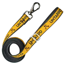 Untappd Dog Leash product label