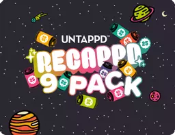 Untappd Recappd 9-Pack 2025 product label