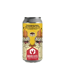 Moersleutel Craft Brewery. Tiramisumo Quadruplets 