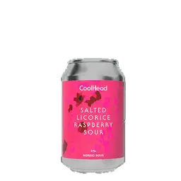 CoolHead Brew. Salted Licorice Raspberry Sour 