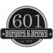 601 BURGERS AND BREWS logo