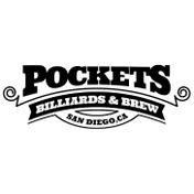 Pockets Billiards & Brews logo