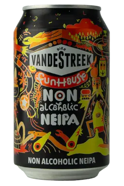 vandeStreek bier Fun House Non Alcoholic NEIPA vandeStreek bier Fun House Non Alcoholic NEIPA