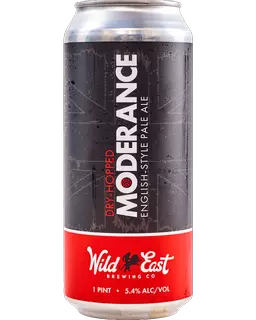 Moderance (Dry- Hopped) product label