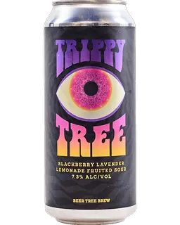 Trippy Tree - Blackberry Lavender Lemonade product label