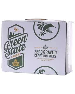 Green State Lager product label