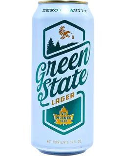 Green State Lager product label