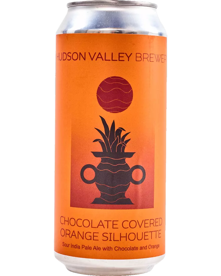 Chocolate Covered Orange Silhouette