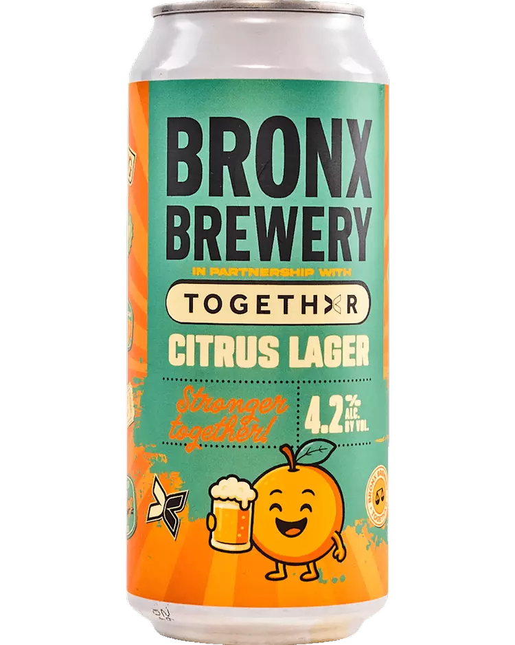 Stronger Together Citrus Lager
