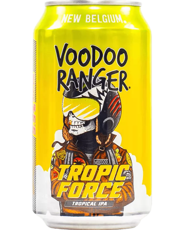 New Belgium Brewing Company Voodoo Ranger Tropic Force IPA - Untappd ...
